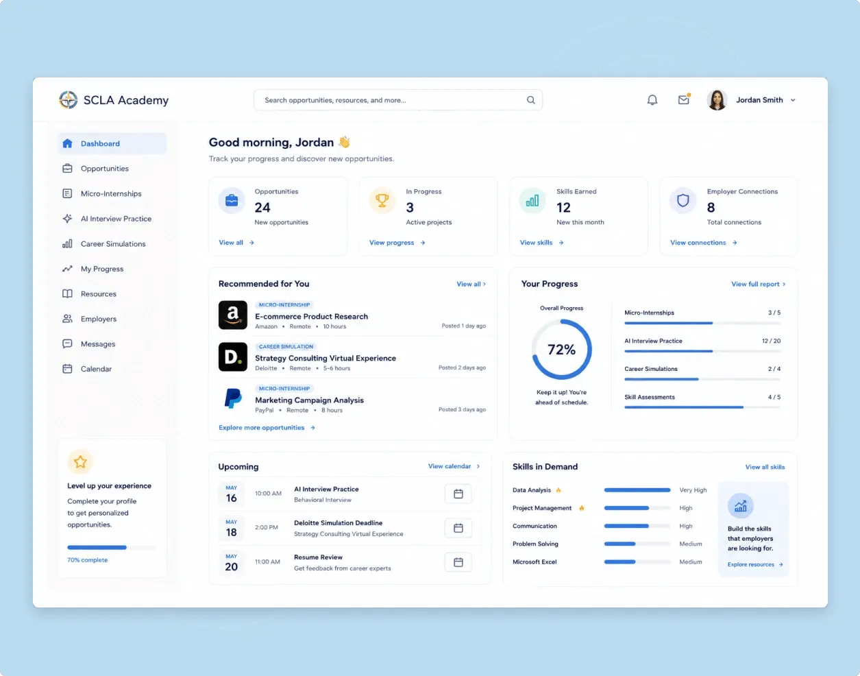 SCLA Academy Platform
