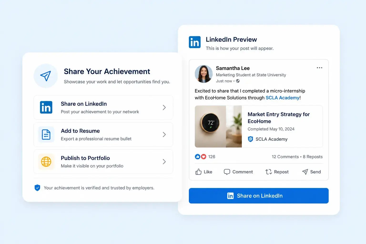 LinkedIn Amplification